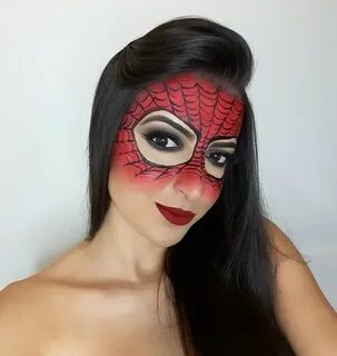 Halloween spiderwoman spiderman mulher aranha @giopazmake Ha