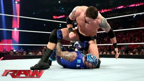 Rey Mysterio vs. Bad News Barrett: Raw, April 7, 2014 - YouT