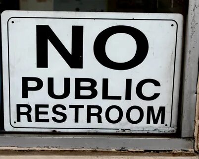 No Public Restroom Sign Picture Free Photograph Photos Publi