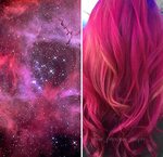 Космос в волосах: люди выкладывают фотографии своих волос ср