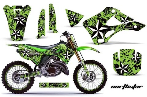 Kawasaki Motocross Dirt Bike Graphic Kit KX125/250 - 1999-20