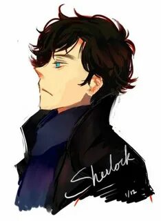 Gorgeous Sherlock fanart oh my gosh I wish I could sketch li