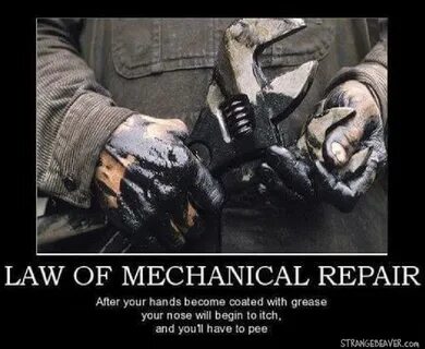 Motivational Monday 10-17 Mechanic humor, Mechanics memes, M