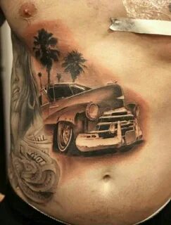 Pin by Richard Medina on Tatted UP Car tattoos, Lowrider tat