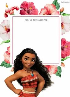 FREE Printable Disney Princess Floral Invitation Template Mo