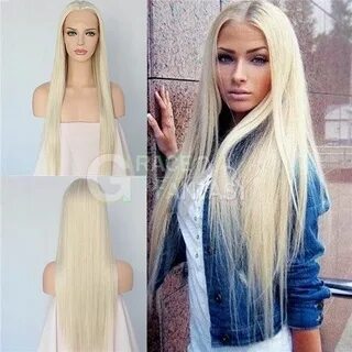 Pin on Straight Synthetic Lace Front Wigs