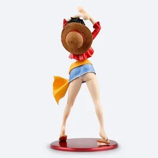 Аниме One Piece Female Ver Monkey D. Luffy ПВХ сексуальные д