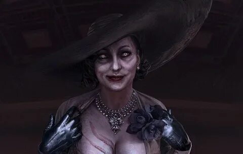 Resident Evil Village Fan Art Explores Lady Dimitrescu’s Dar