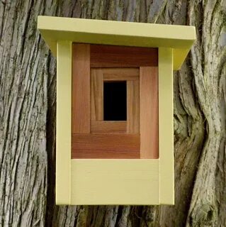 Modern Reclaimed Birdhouse by Twig and Timber - Gessato Uniq