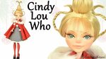 How to: Cindy Lou Who inspired Doll - Monster High Repaint T
