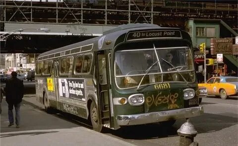 NYC Buses - Vintage Photos (1970s & 1980s) Bus, Vintage phot