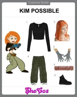 The Completed Kim Possible Costume DIY Guide SheCos Blog Kim