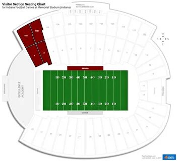 Visitor Section at Memorial Stadium (Indiana) - RateYourSeat