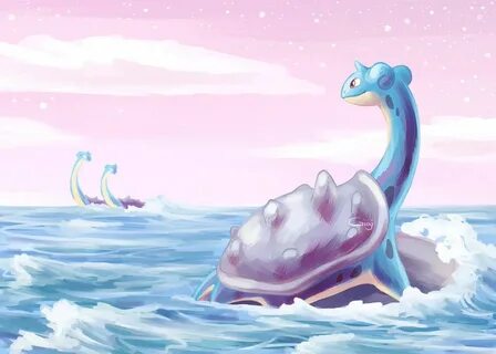 VectorinoMan ☀ в Твиттере: "❄ 🌊"Lapras"🌊 ❄