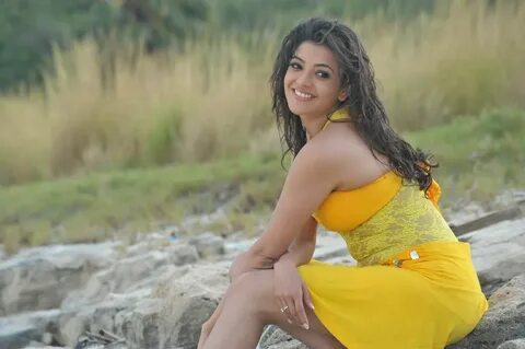 Kajal Agarwal in Yellow Dress at Businessman Photo Gallery