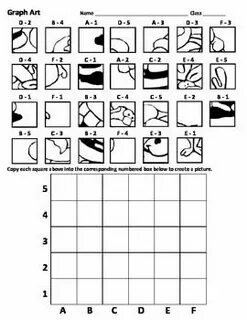 Scrambled Santa Graph Art Art worksheets, Drawing grid, Puzz