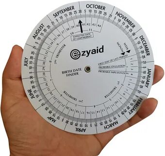 Ezyaid OFFicial shop Pregnancy Wheel Pregnant Due for Calcul