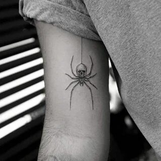 #tattoo, #tattooed Spider tattoo, Tattoos for guys, Creepy t