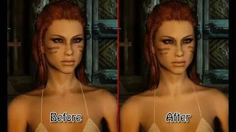 Skyrim Mod UNP(cbbe) body texture blender tutorial - YouTube