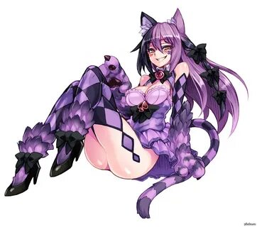 Cheshire Cat - Чеширская Кошка (Monster Girl Encyclopedia) П