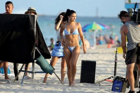 Camila Mendes - Fantastic Body and Ass in Thong Bikini at a 