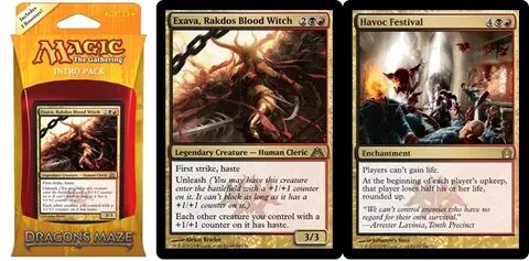 Rakdos Blood Witch Dragon's Maze MtG Magic Gold Rare 1 x1 Ca