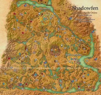 Shadowfen Treasure Map