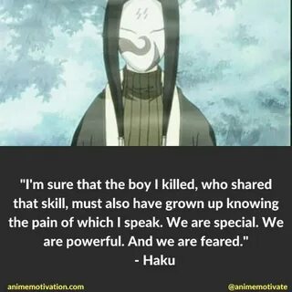 15+ Meaningful Haku Quotes You'll Love From Naruto (Images)