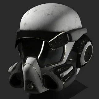 Norbert Fuchs - Scifi helmet model
