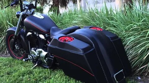 Custom Honda Shadow Bagger For Sale $6975 OBO - YouTube