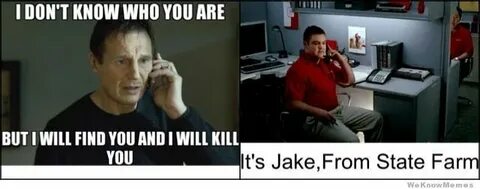 its-jake-from-state-farm Funny memes, Just for laughs, Laugh
