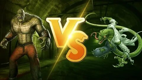 Killer Croc vs The Lizard Sprite Animation - YouTube