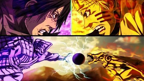 Naruto vs Sasuke Final Fight - For The Glory - AMV - YouTube