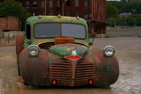 1946 Photograph - 1946 Dodge Rat Rod Pickup by TeeMack Rat r