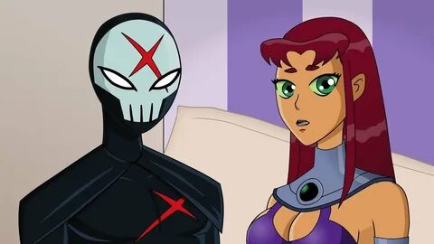 Cartoon Hook-Ups: Red X and Starfire - YouTube