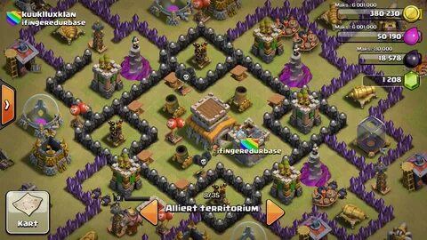 Clash Of Clans Town Hall 8 War Base