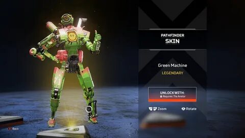 Switch Apex Pathfinder Skin - Apex Legends Iron Crown Collec