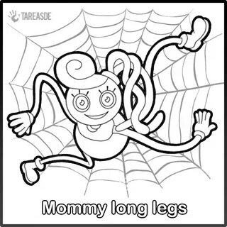 Mommy long legs para colorear - Artofit