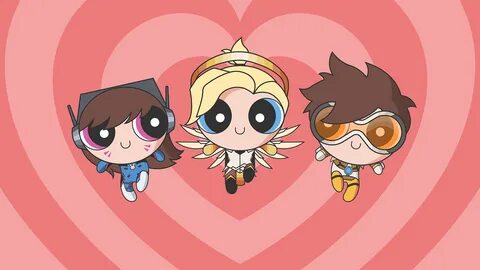 Overwatch x Powerpuff Girls Behance