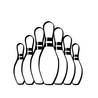 Bowling Pins SVG Clip arts download - Download Clip Art, PNG