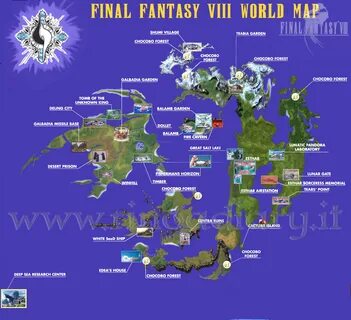 33 Final Fantasy World Map - Maps Database Source