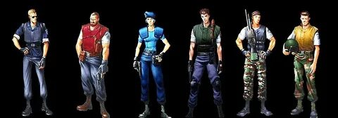 RESIDENT EVIL - Personnages