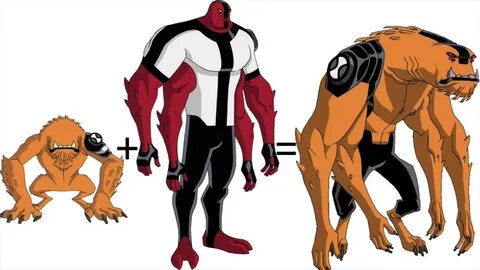 ben 10 wildmutt all fusions - YouTube