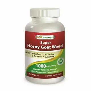 Horny Goat Weed with Maca 120 Caps by Best Naturals - admsel