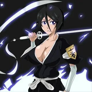 Bleach rukia cool new sexy look by greengiant2012.deviantart