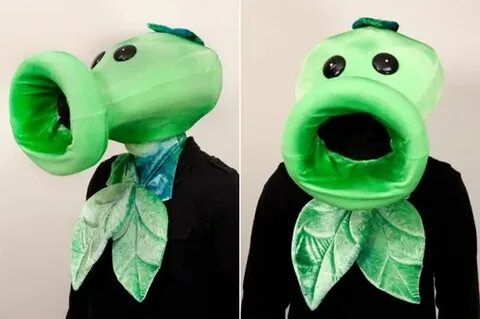 Cosplay-plants-vs-zombies-peashooter-costume Zombie costume 