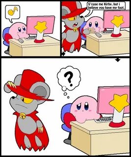 Comic - Kirby & the Computer Mouse Kirby Amino