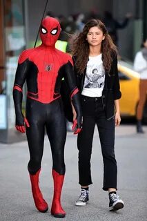 PICS: Tom Holland and Zendaya spotted filming new Spider-Man