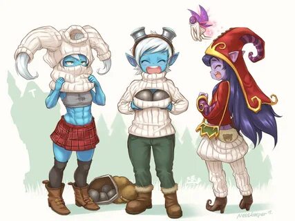 Turtleneck Yordles by Nestkeeper on DeviantArt Lol league of