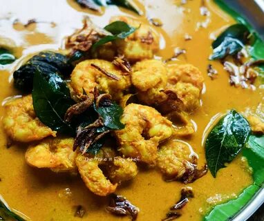 Kerala prawn curry The Take It Easy Chef